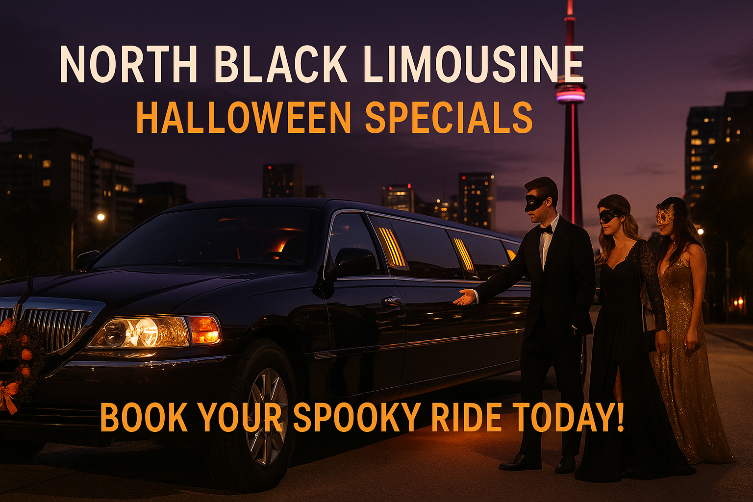 Halloween Limo Service Toronto | Spooky & Safe Rides