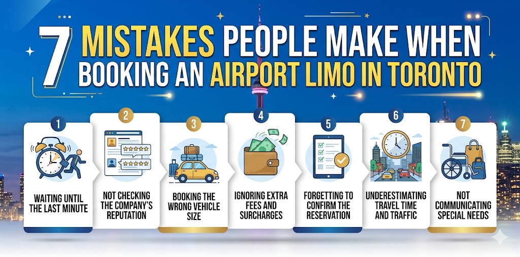 7 Mistakes People Make When Booking an Airport Limo in Toronto