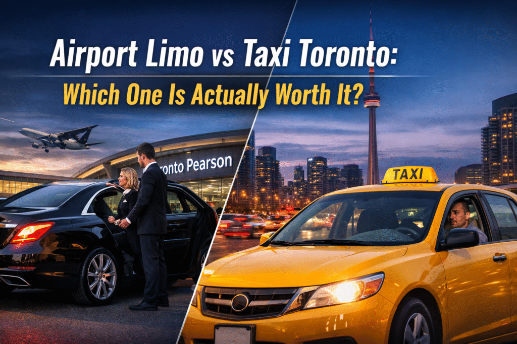 Airport Limo vs Taxi Toronto