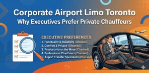 Corporate Airport Limo Toronto: Why Executives Prefer Private Chauffeurs