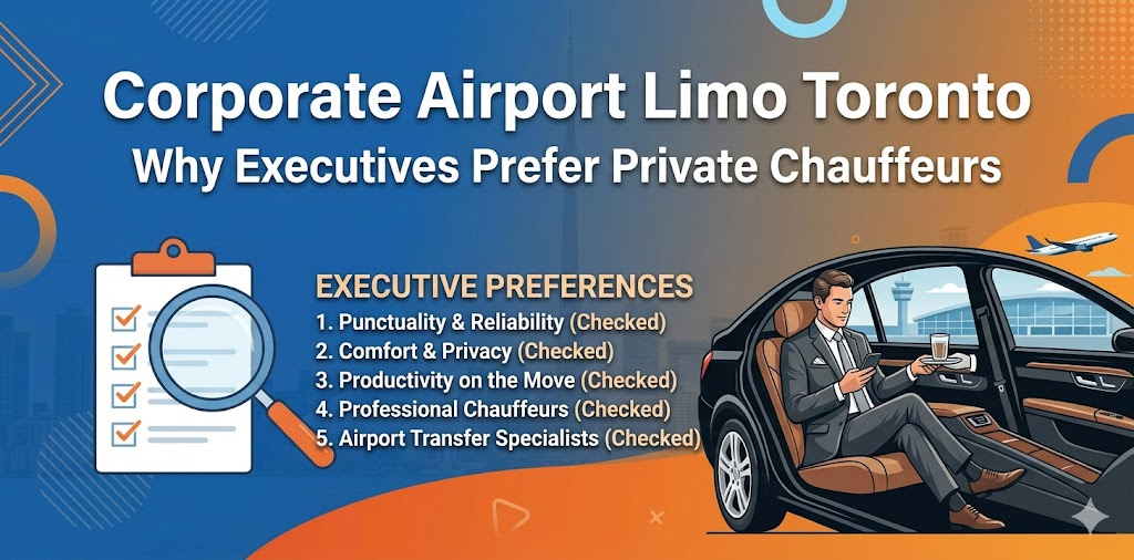 Corporate Airport Limo Toronto Why Executives Prefer Private Chauffeurs