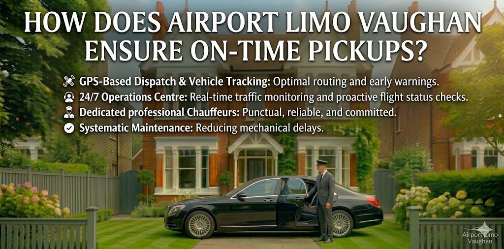 How Does Airport Limo Vaughan Ensure On-Time Pickups