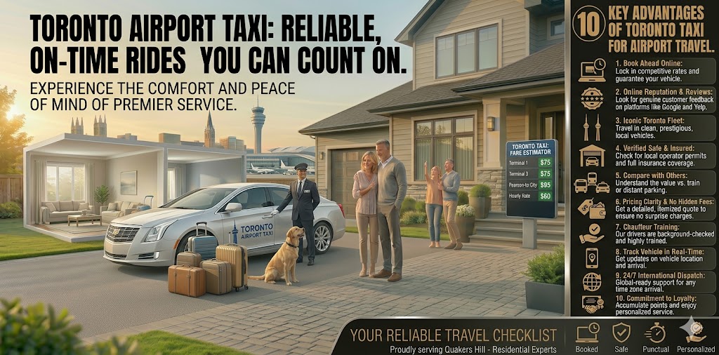Toronto Airport Taxi: Reliable, On-Time Rides You Can Count On