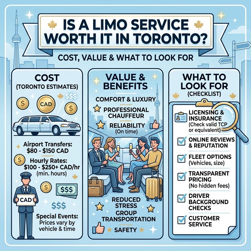 Is a Limo Service Worth It in Toronto Cost Value & What to Look For